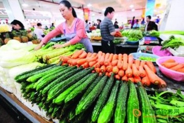 山東濟南：氣溫升高 菜價小幅上揚 ()