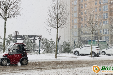 河南3月飄雪 “倒春寒”來了 ()