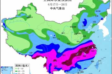 華北黃淮高溫持續(xù) 江淮江南降雨增多 ()